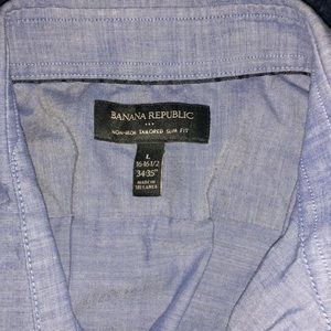 Banana Republic Non-Iron Tailored Slim Fit Shirt